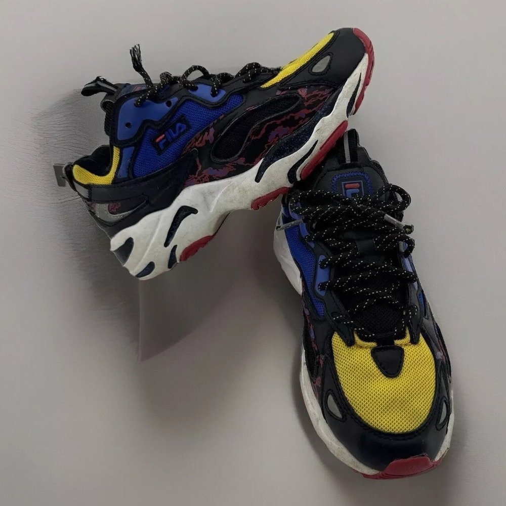 Fila Ray Tracer Sample Shoes Sz 5.5 Multicolor Y2K 90s Chunky Dad Sneakers‎